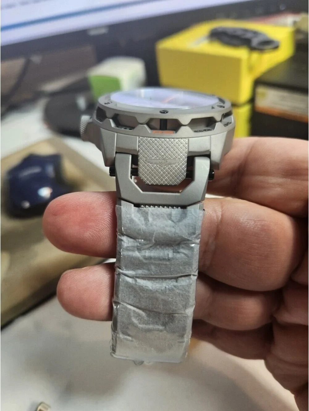 Invicta Eclipse Automatic Shot Blast Titanium 50mm (50036)